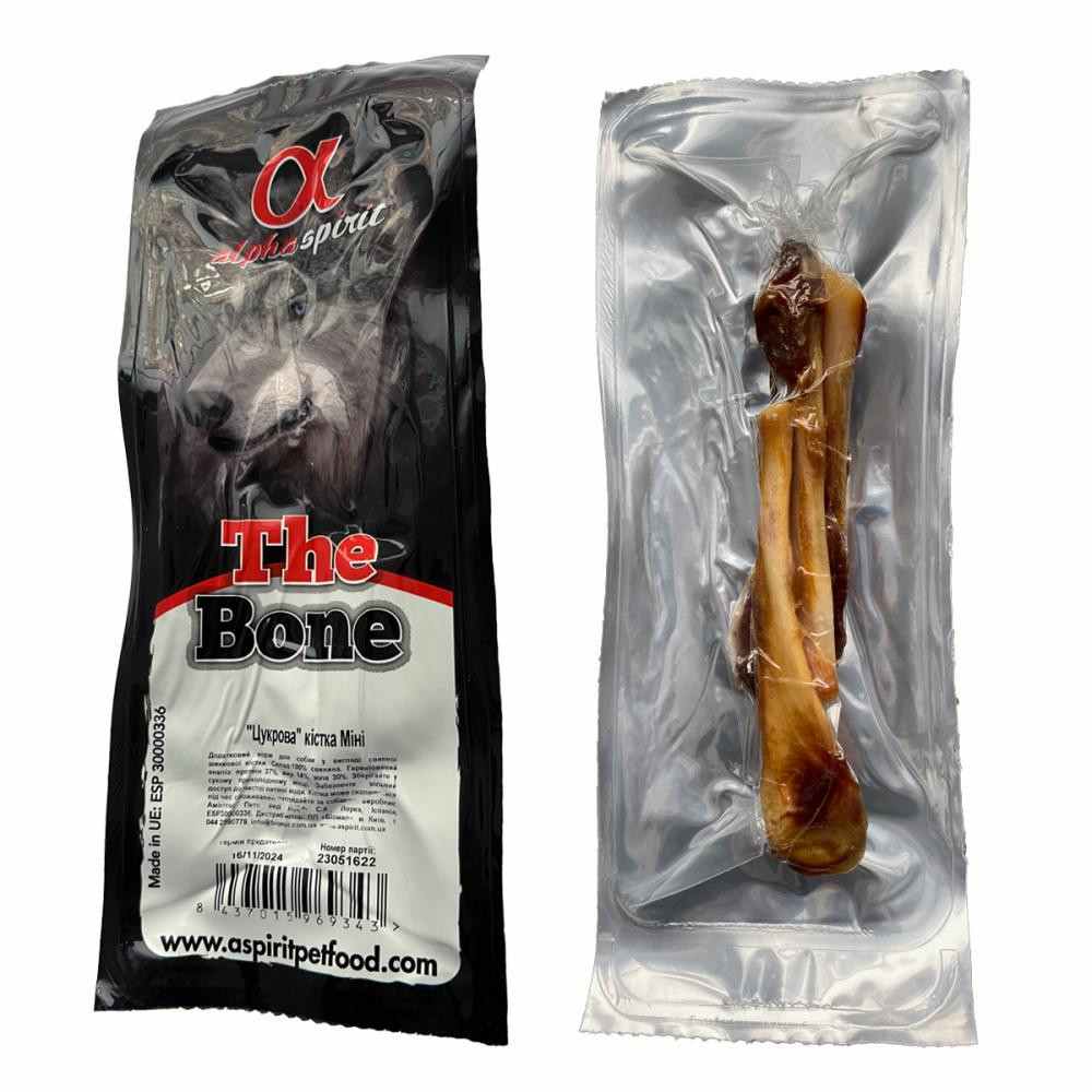 Ласощі для собак Alpha Spirit Mini Bone, 12 см - 3 шт Ласощі для собак Alpha Spirit Mini Bone, 12 см - 3 шт