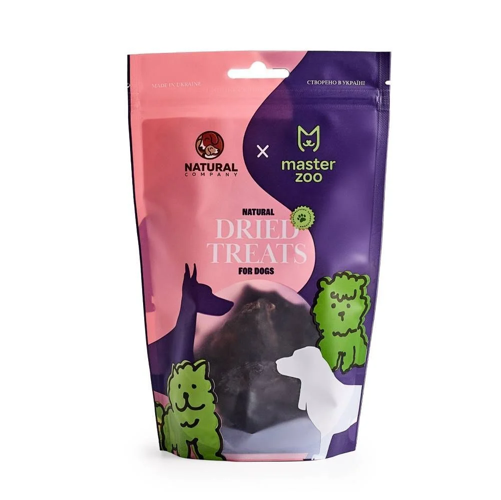 Ласощі для собак Natural Dried Печінка 100 г - баранина