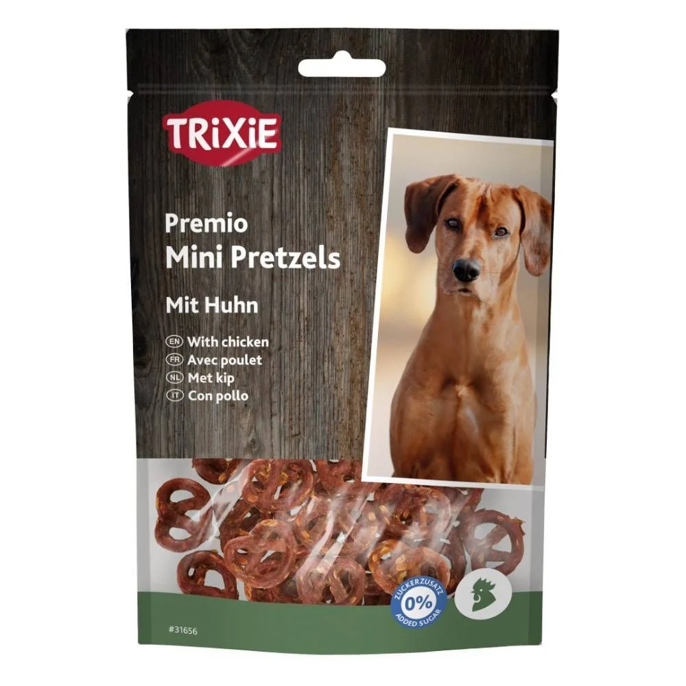 Ласощі для собак Trixie Premio Mini Pretzels 100 г - курка Ласощі для собак Trixie Premio Mini Pretzels 100 г - курка
