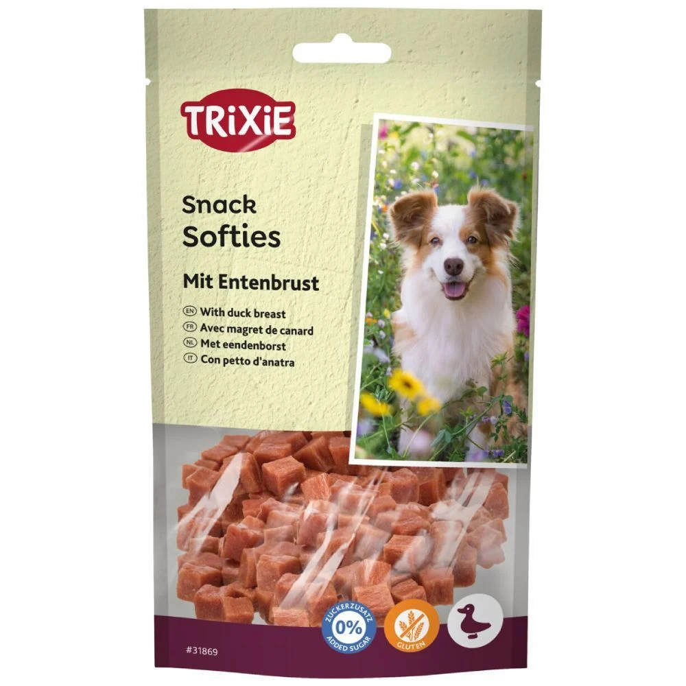 Ласощі для собак Trixie Snack Softies 100 г - качка Ласощі для собак Trixie Snack Softies 100 г - качка