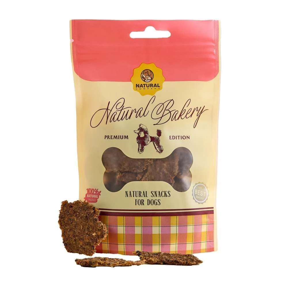 Ласощі для собак Natural Bakery 50 г - баранина, селера, петрушка та гарбуз