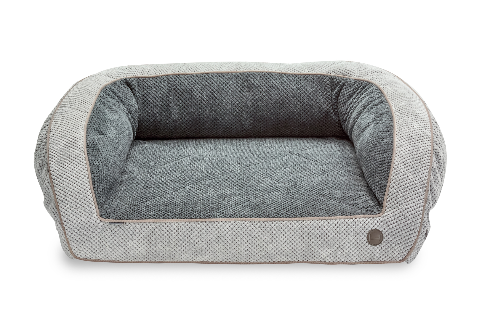 Лежак-диван Harley and Cho Sleeper Soft-touch 86 х 66 см (сірий)