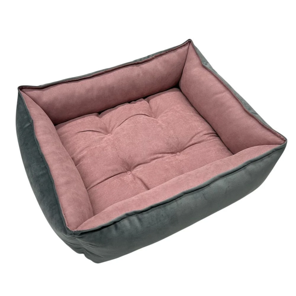 Лежак для котів Pet Fun Velour 60x50x18 см - рожевий Лежак для котів Pet Fun Velour 60x50x18 см - рожевий