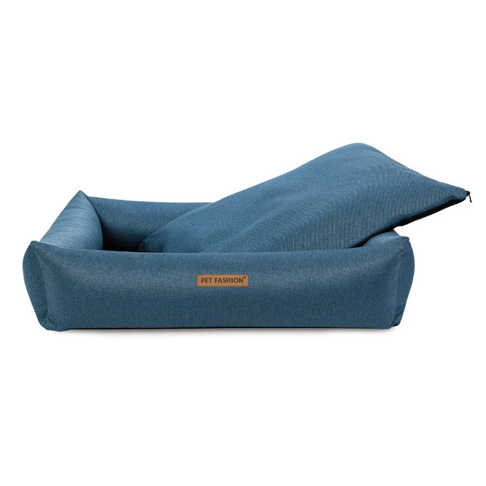 Лежак для кошек Pet Fashion Jack 80х60х16 см - синий Лежак для кошек Pet Fashion Jack 80х60х16 см - синий