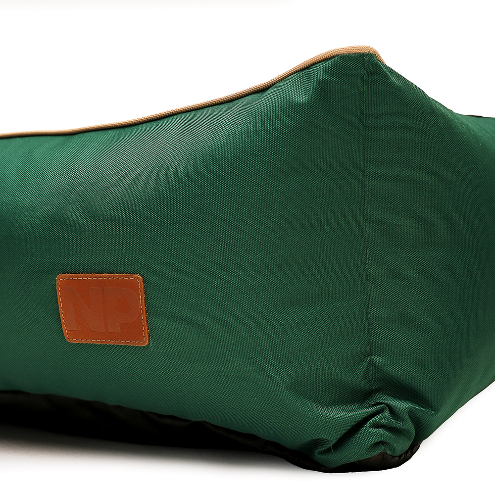 Лежак для собак Noble Pet Albert Waterproof 90x60x25 см -  зелений