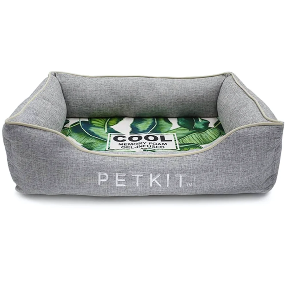 Petkit Four Season Pet Bed лежак для собак L 90 x 68 x 21 см - серый Petkit Four Season Pet Bed лежак для собак L 90 x 68 x 21 см - серый