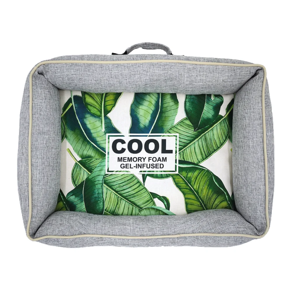 Petkit Four Season Pet Bed лежак для собак L 90 x 68 x 21 см - серый Petkit Four Season Pet Bed лежак для собак L 90 x 68 x 21 см - серый