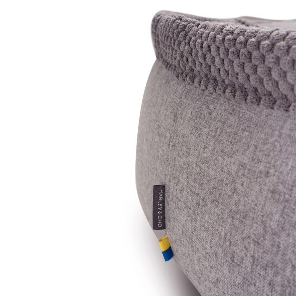 Лежак для собак Harley and Cho Donut Soft Touch Gray L 90 х 70 см Лежак для собак Harley and Cho Donut Soft Touch Gray L 90 х 70 см
