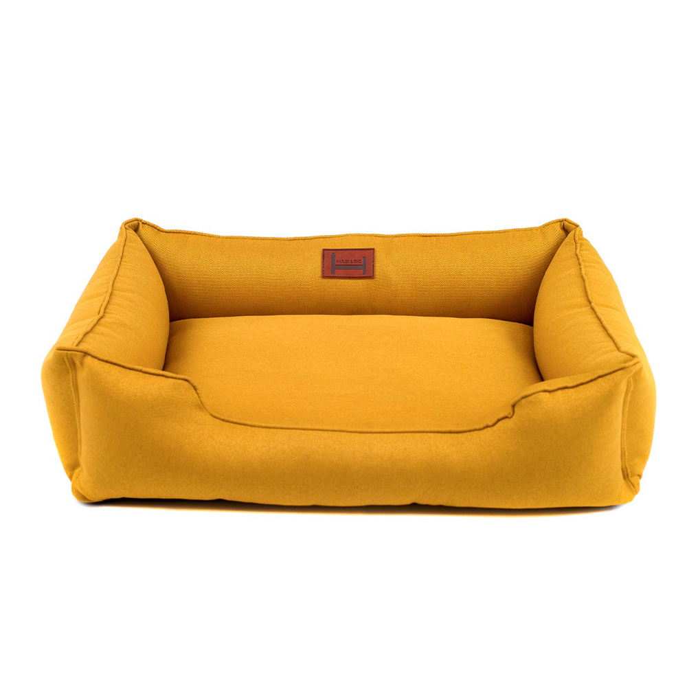 Лежак Harley and Cho Dreamer Mustard M 70 х 50 см