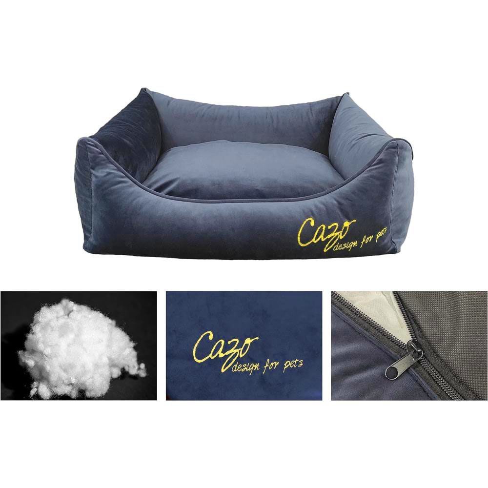 Cazo Milan лежак для собак S 63х48 см - синий Cazo Milan лежак для собак S 63х48 см - синий