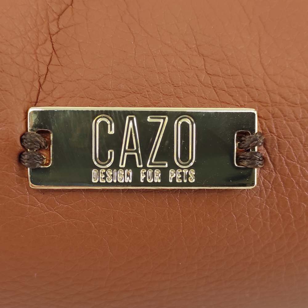 Cazo Oxford лежак для собак S 50 см - коричневий
