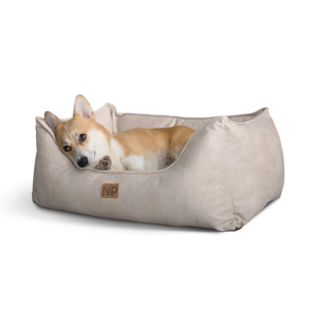 Лежак для собак Noble Pet Leon Sand 55 х 45 х 18 см