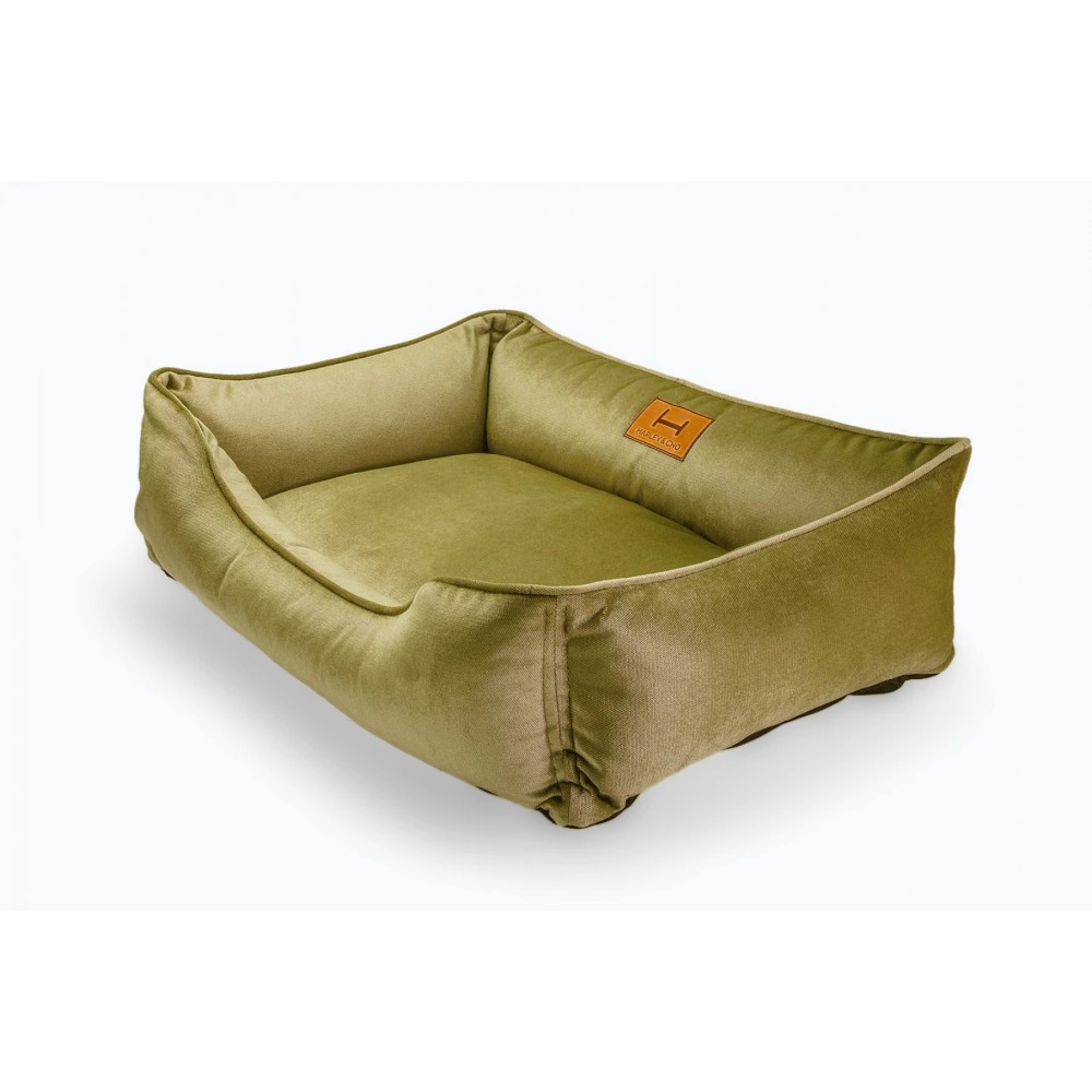 Лежак для собак Harley and Cho Dreamer Olive Velour L 90 x 60 см Лежак для собак Harley and Cho Dreamer Olive Velour L 90 x 60 см
