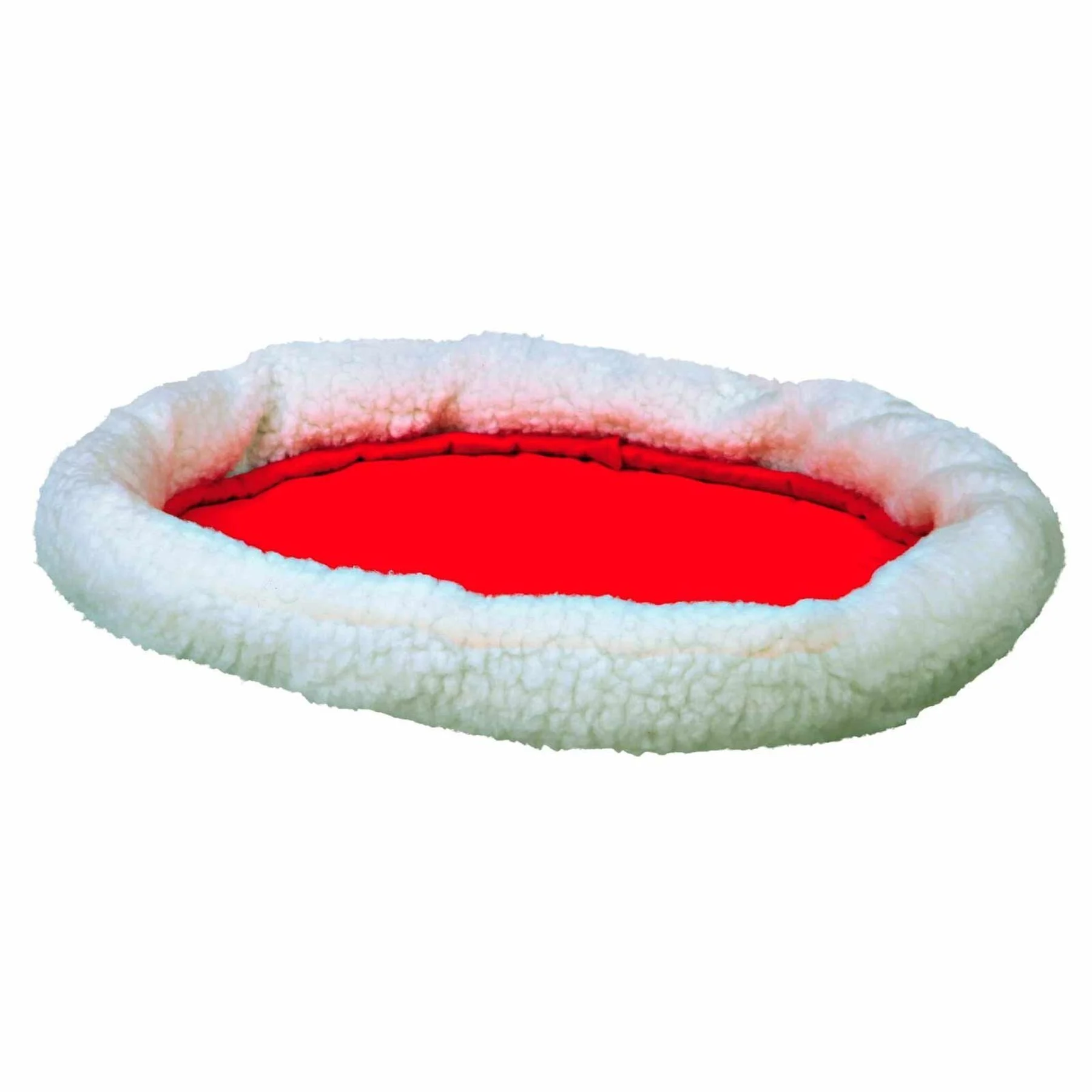 Лежак двосторонній Trixie Cuddly Bed 47 см / 38 см - білий/червоний Лежак двосторонній Trixie Cuddly Bed 47 см / 38 см - білий/червоний