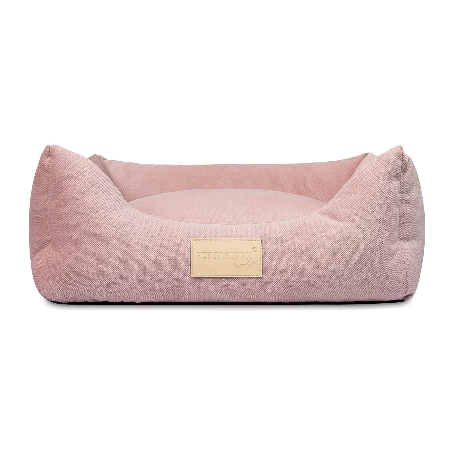Лежак Pet Fashion «Molly» 52 см / 40 см / 17 см (рожевий) Лежак Pet Fashion «Molly» 52 см / 40 см / 17 см (рожевий)