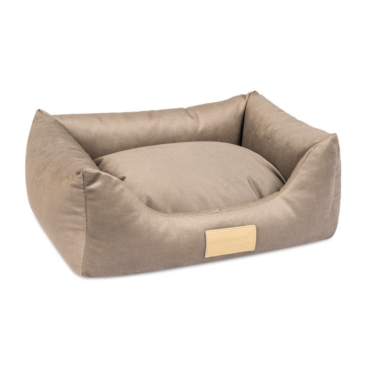 Pet Fashion Molly лежак для кошек 52х40х17 см - бежевый Pet Fashion Molly лежак для кошек 52х40х17 см - бежевый