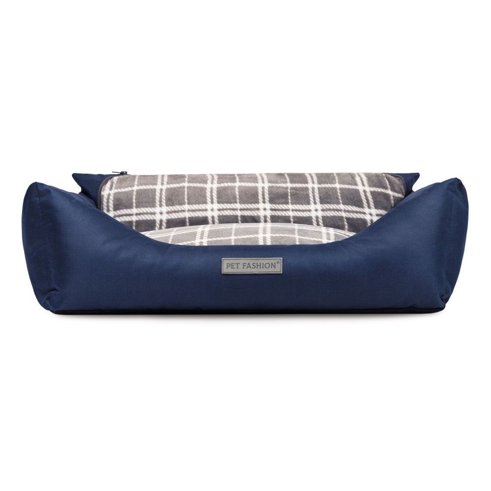Лежак Pet Fashion «Prime» 66 x 52 x 24 см (синій)