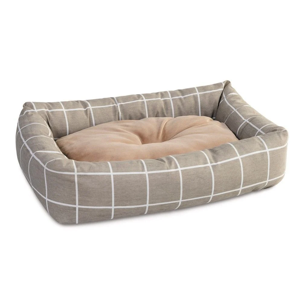 Priroda Buddy лежак для кошек 50х40х12 см - серый
