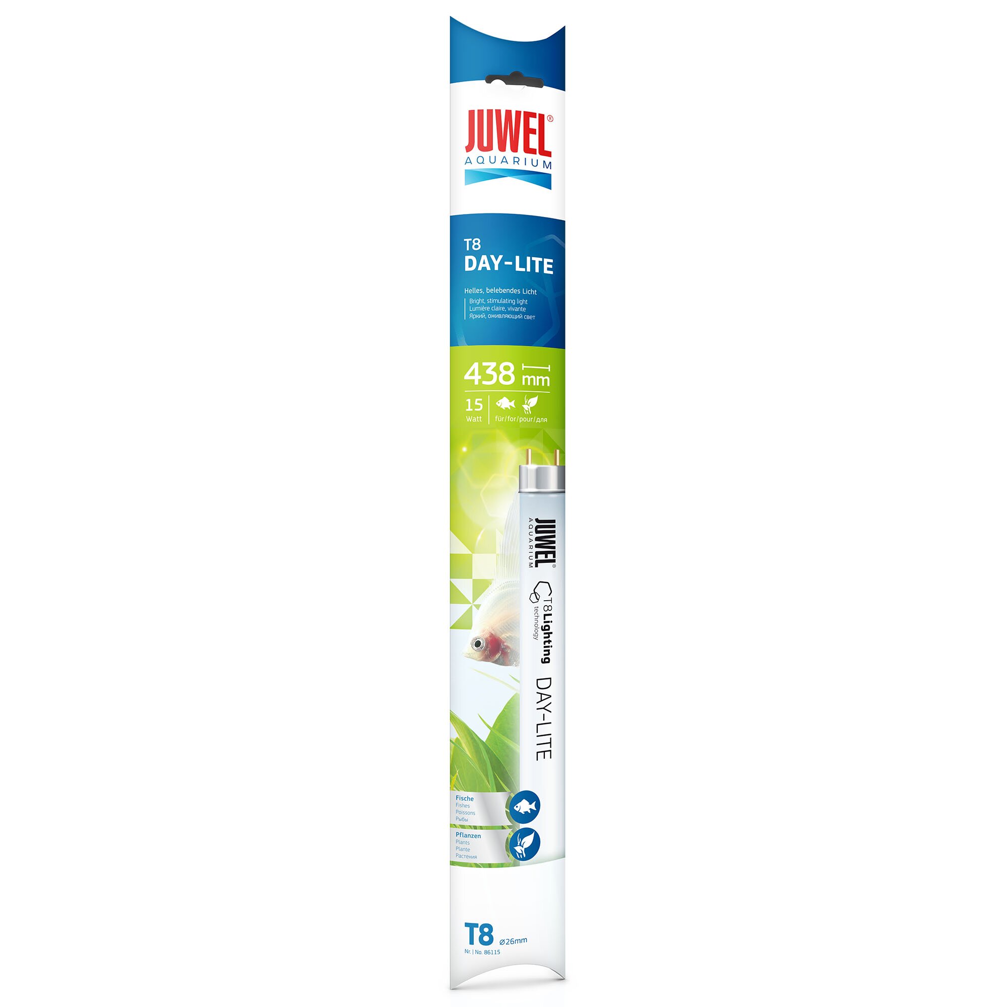 Люмінесцентна лампа Juwel «Day-Lite» 15 W, 43,8 см, T8 Люмінесцентна лампа Juwel «Day-Lite» 15 W, 43,8 см, T8