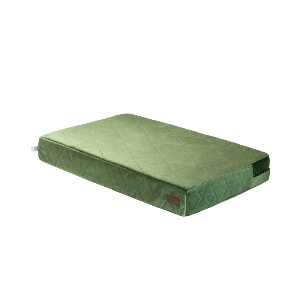 Матрас для собак Harley and Cho Oliver Velur Green L 110 х 70 х 15 см Матрас для собак Harley and Cho Oliver Velur Green L 110 х 70 х 15 см