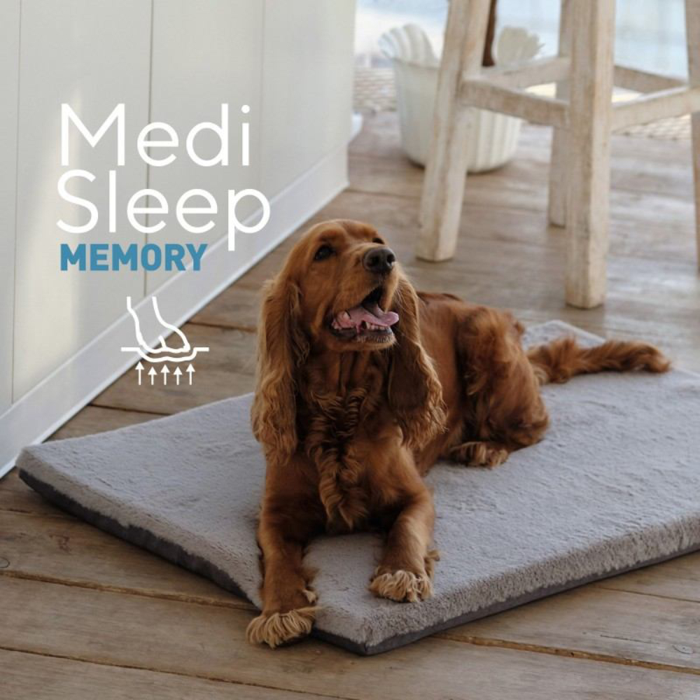 Pet Fashion Medi Sleep Memory матрац для собак 92х65х4 см - сірий Pet Fashion Medi Sleep Memory матрац для собак 92х65х4 см - сірий