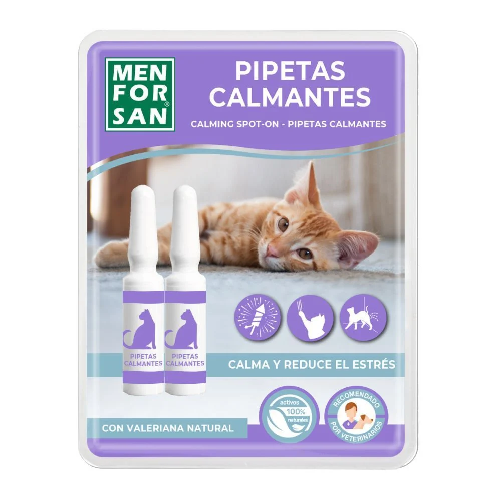 Menforsan Calming Spot-on краплі для котів 2 мл Menforsan Calming Spot-on краплі для котів 2 мл