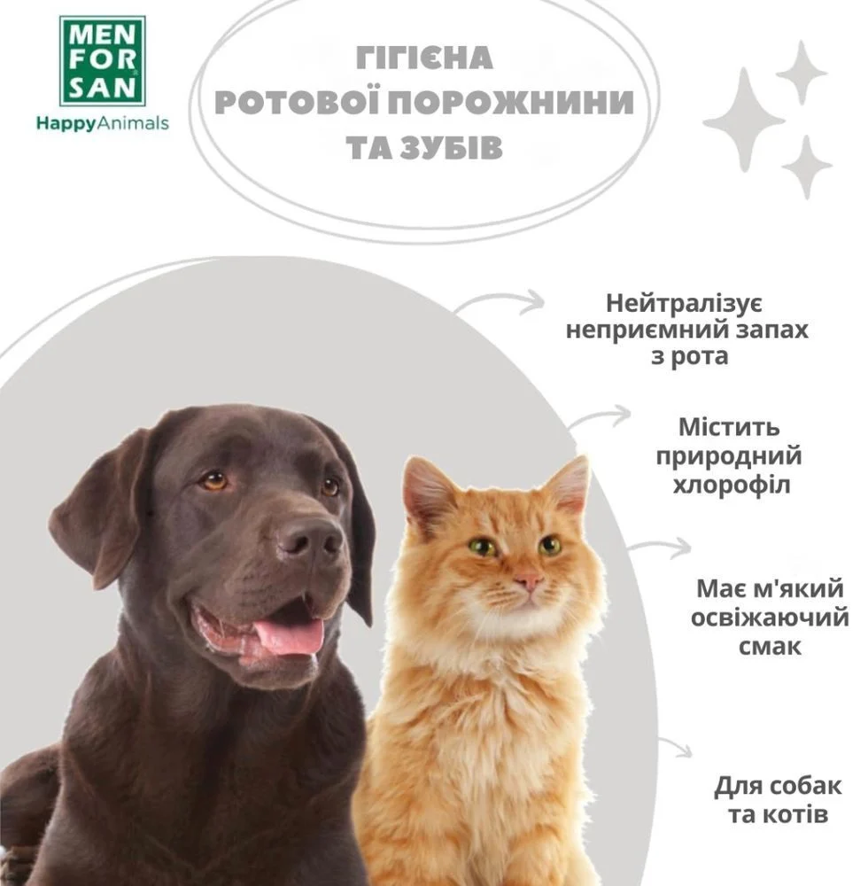 Menforsan Buccal Spray спрей для ротової порожнини собак 125 мл Menforsan Buccal Spray спрей для ротової порожнини собак 125 мл