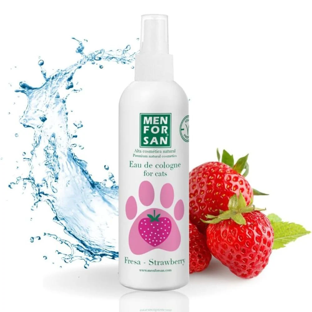 Menforsan Strawberry одеколон для кошек 125 мл - клубника Menforsan Strawberry одеколон для кошек 125 мл - клубника