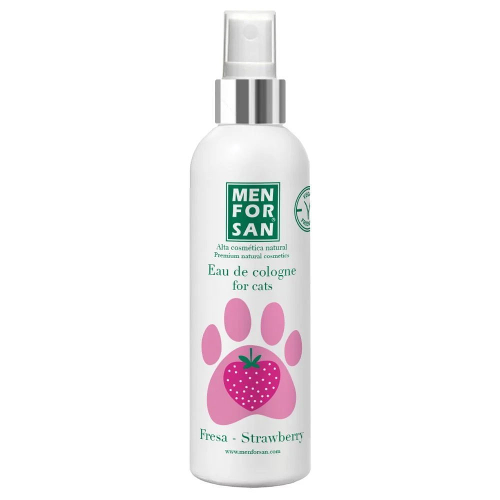 Menforsan Strawberry одеколон для кошек 125 мл - клубника Menforsan Strawberry одеколон для кошек 125 мл - клубника