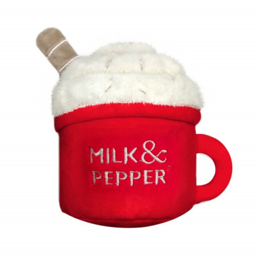Milk & Pepper Macchiato Mug игрушка для собак 12 см - красный Milk & Pepper Macchiato Mug игрушка для собак 12 см - красный