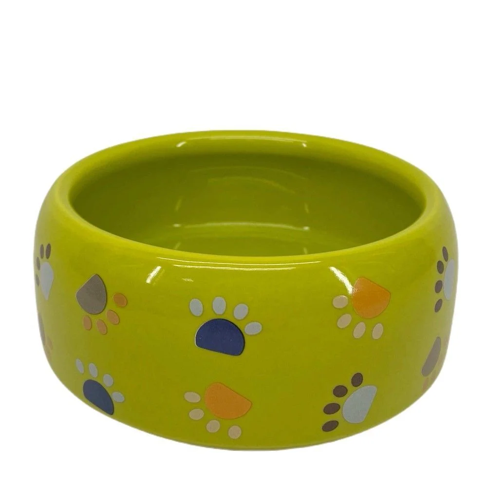 Karo Craft Лапки миска для котів 250 мл - зелений Karo Craft Лапки миска для котів 250 мл - зелений