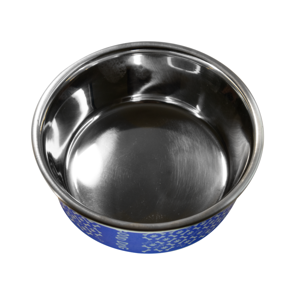 Миска металева ArjanImpex Fusion Good Dog 280 мл / 11 см - блакитний Миска металева ArjanImpex Fusion Good Dog 280 мл / 11 см - блакитний