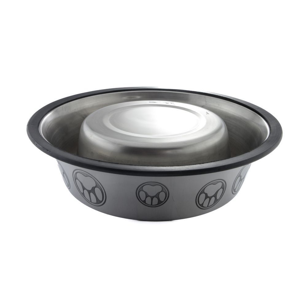 Миска металева ArjanImpex Non Tip Etched 940 мл - сріблястий Миска металева ArjanImpex Non Tip Etched 940 мл - сріблястий