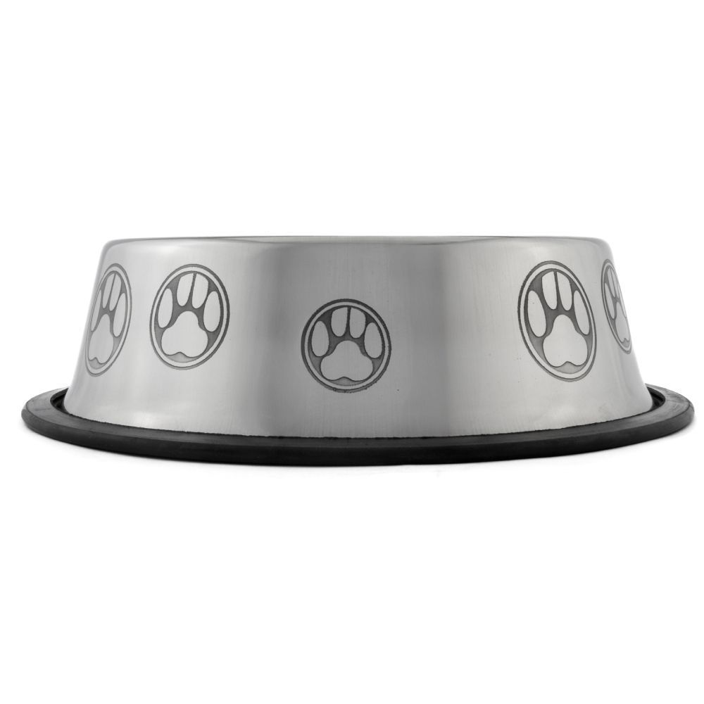 Миска металева ArjanImpex Non Tip Etched 940 мл - сріблястий Миска металева ArjanImpex Non Tip Etched 940 мл - сріблястий