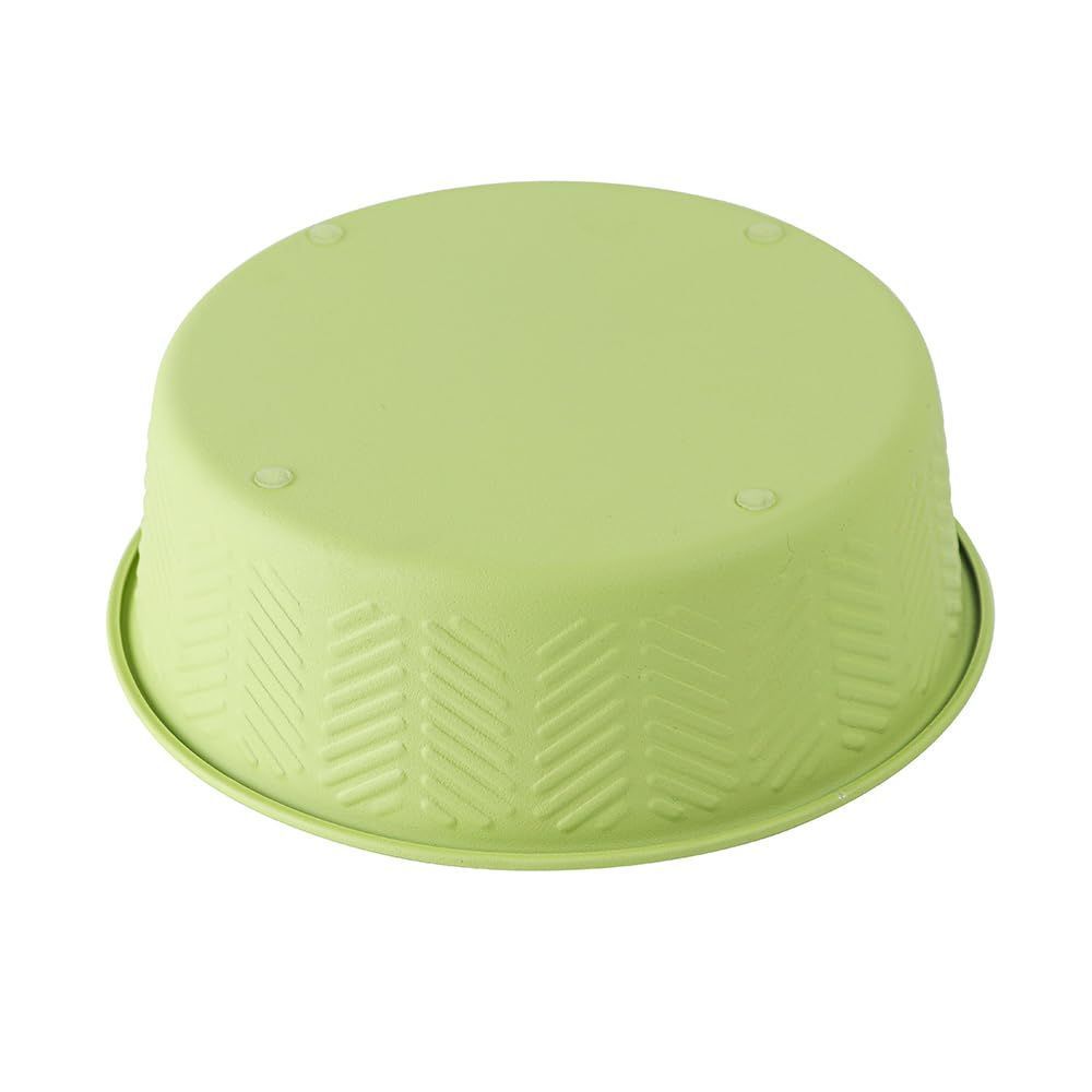 ArjanImpex Premium Chevron Emboss миска металева для собак 470 мл - салатовий