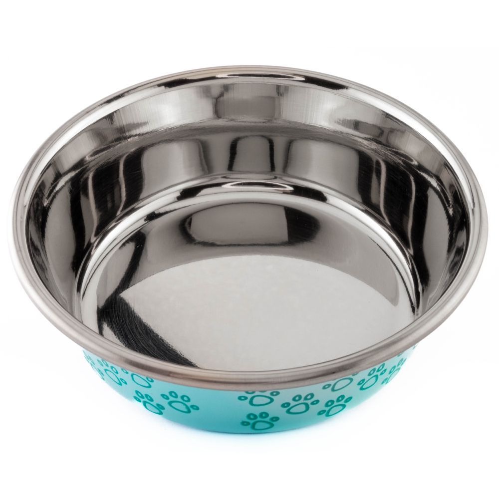 Миска металева ArjanImpex Animal Paw Print 02 270 мл - зелений Миска металева ArjanImpex Animal Paw Print 02 270 мл - зелений