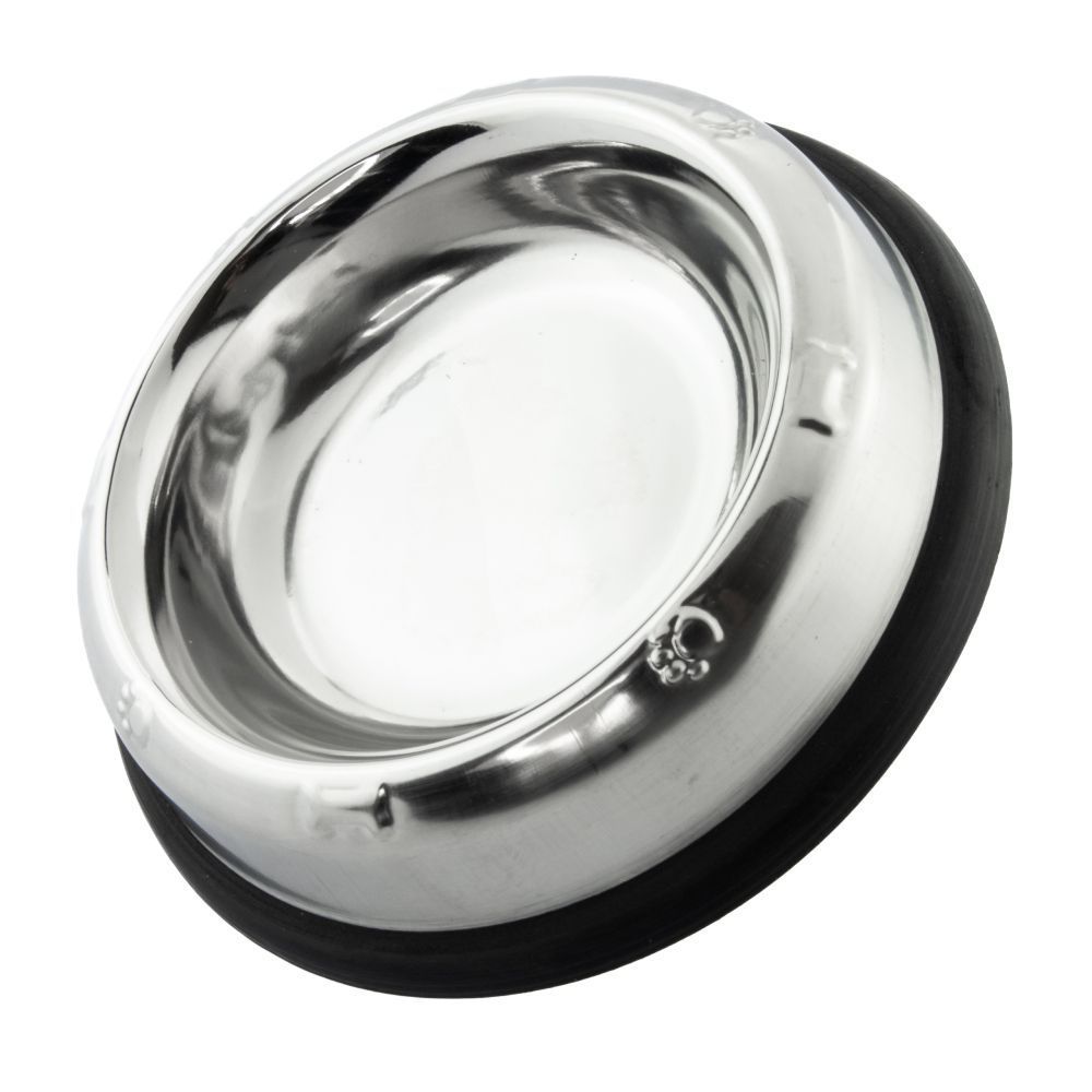 Миска металева ArjanImpex Tapered - Fixed Anti Skid Ring 180 мл - сріблястий Миска металева ArjanImpex Tapered - Fixed Anti Skid Ring 180 мл - сріблястий