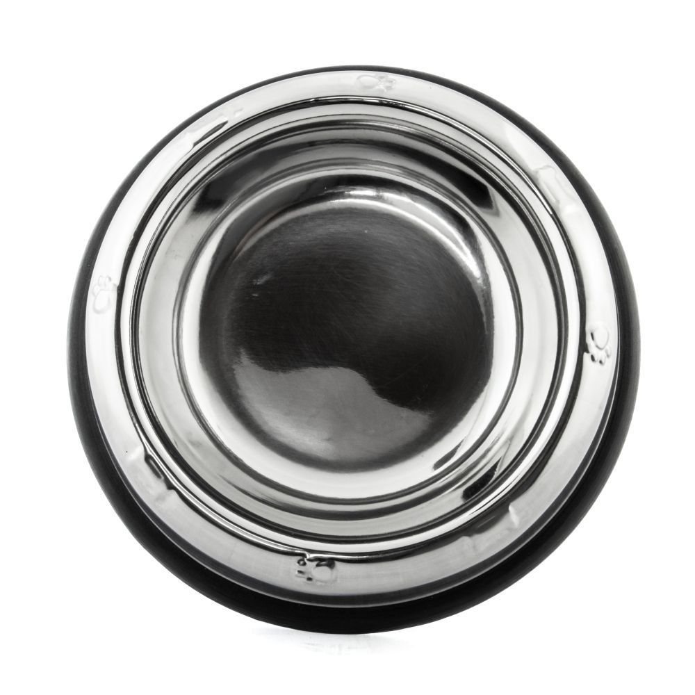 Миска металева ArjanImpex Tapered - Fixed Anti Skid Ring 180 мл - сріблястий Миска металева ArjanImpex Tapered - Fixed Anti Skid Ring 180 мл - сріблястий
