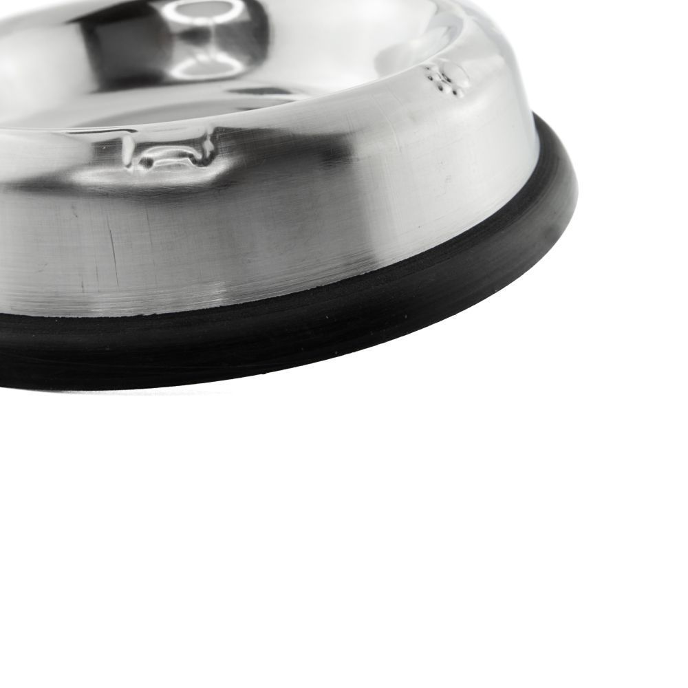 Миска металева ArjanImpex Tapered - Fixed Anti Skid Ring 180 мл - сріблястий Миска металева ArjanImpex Tapered - Fixed Anti Skid Ring 180 мл - сріблястий