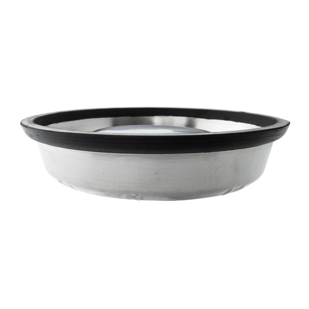 Миска металева ArjanImpex Tapered - Fixed Anti Skid Ring 180 мл - сріблястий Миска металева ArjanImpex Tapered - Fixed Anti Skid Ring 180 мл - сріблястий