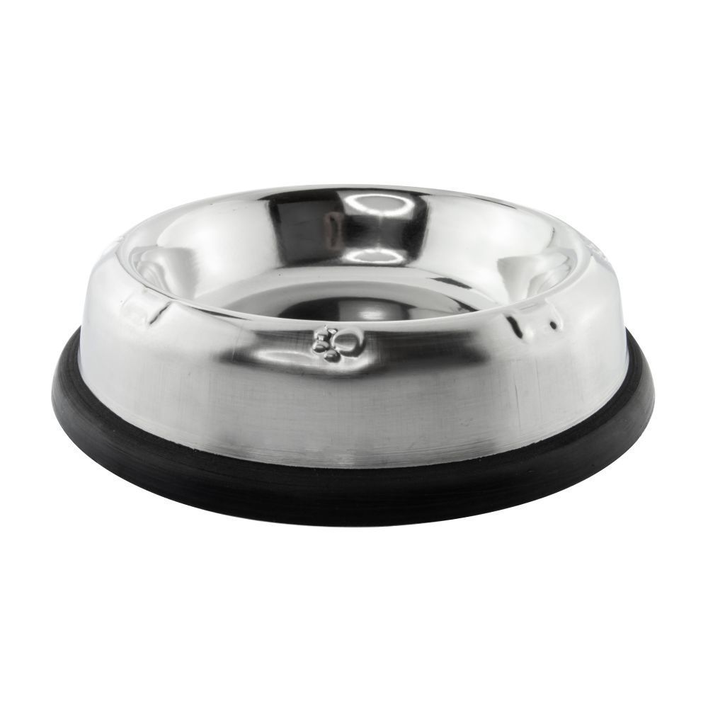 Миска металева ArjanImpex Tapered - Fixed Anti Skid Ring 180 мл - сріблястий Миска металева ArjanImpex Tapered - Fixed Anti Skid Ring 180 мл - сріблястий