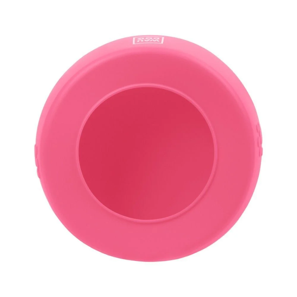 Миска-непроливайка силіконова для собак WAUDOG Silicone 750 мл - рожевий