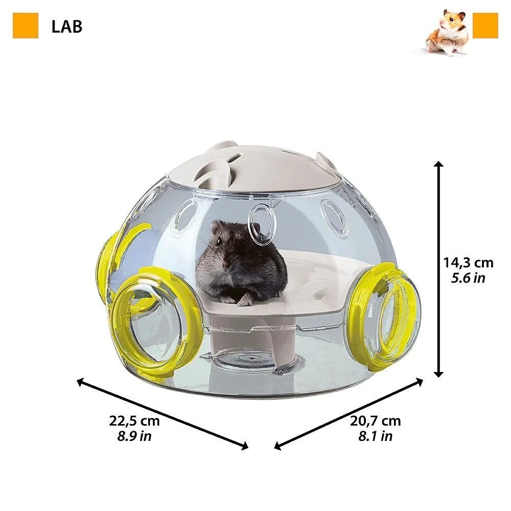 Модульний будиночок для гризунів Ferplast «Lab» 22,5 x 20,7 x 14,3 см Модульний будиночок для гризунів Ferplast «Lab» 22,5 x 20,7 x 14,3 см