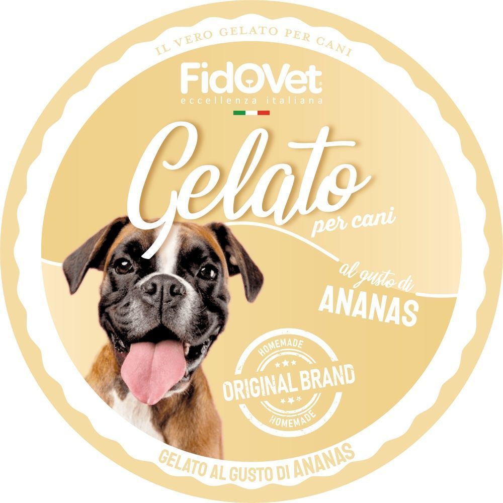Морозиво для собак Fidovet Gelato 40 г - ананас