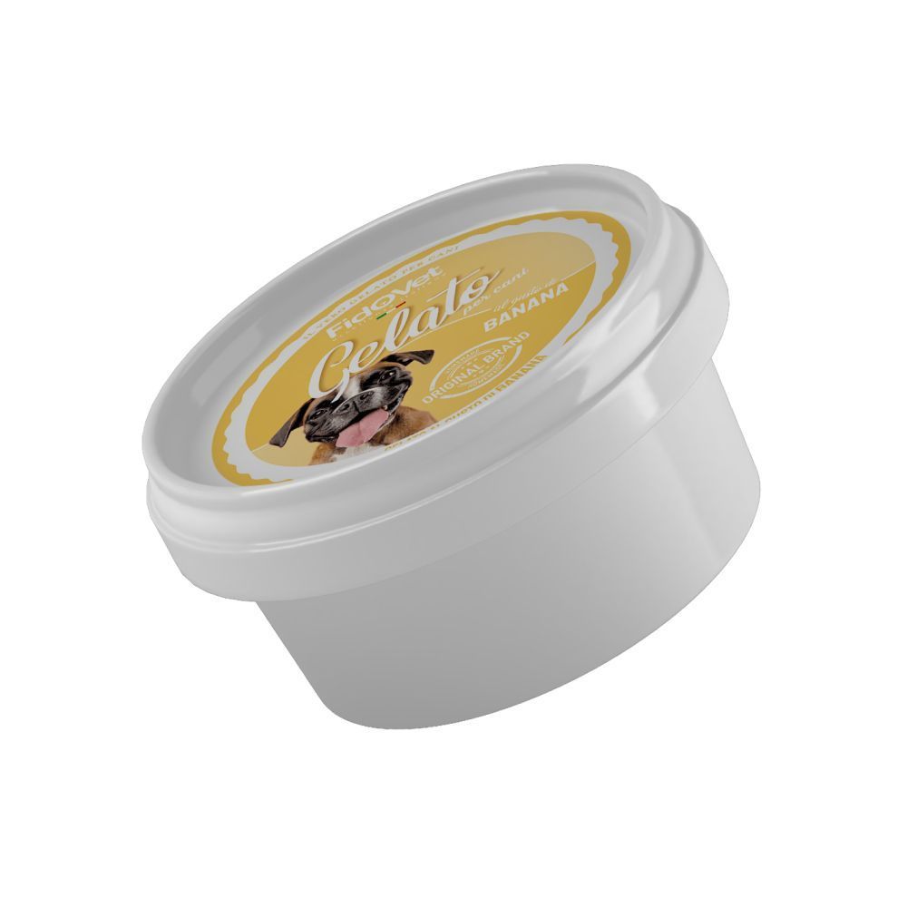 Морозиво для собак Fidovet Gelato 40 г - банан Морозиво для собак Fidovet Gelato 40 г - банан