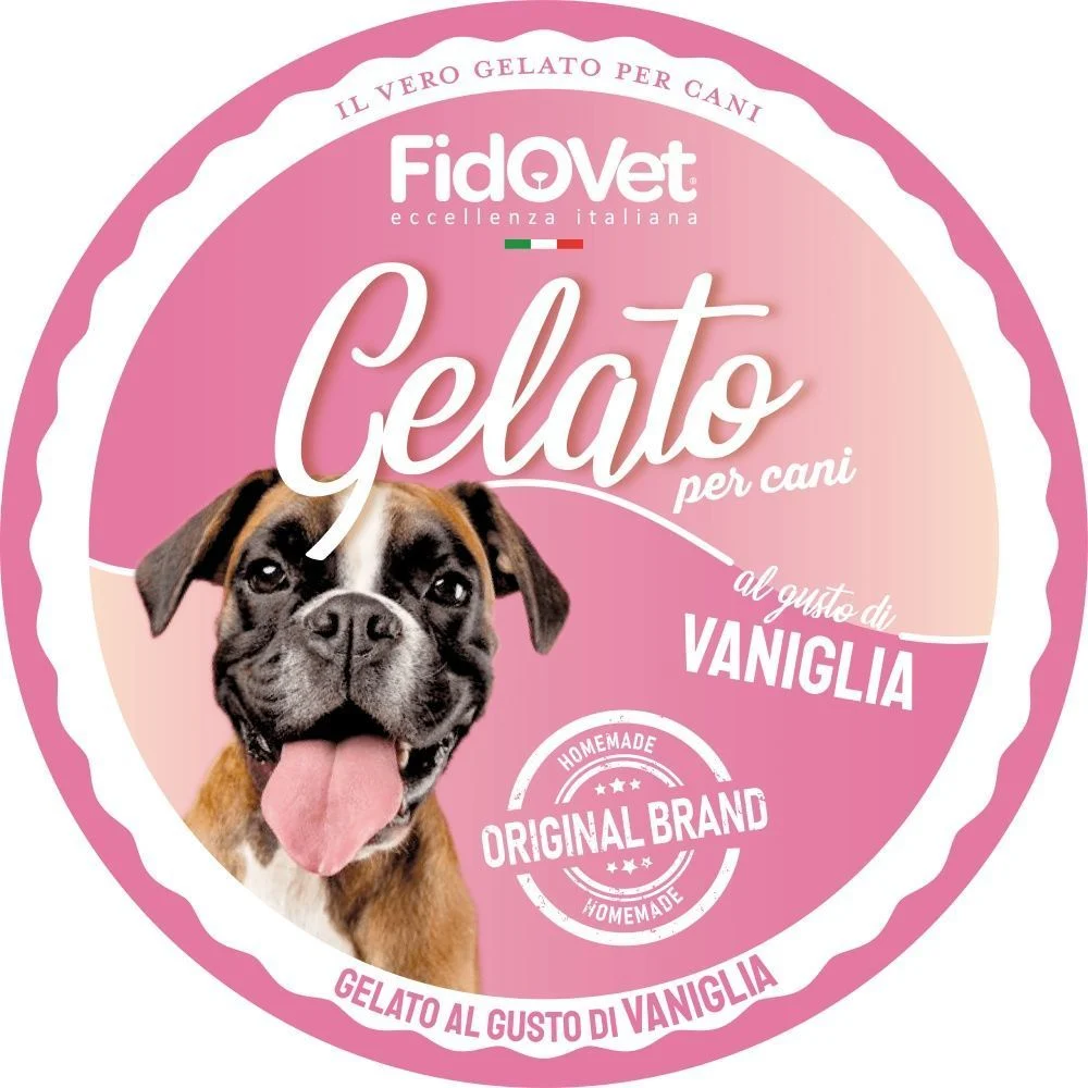 Морозиво для собак Fidovet Gelato 40 г - ваніль