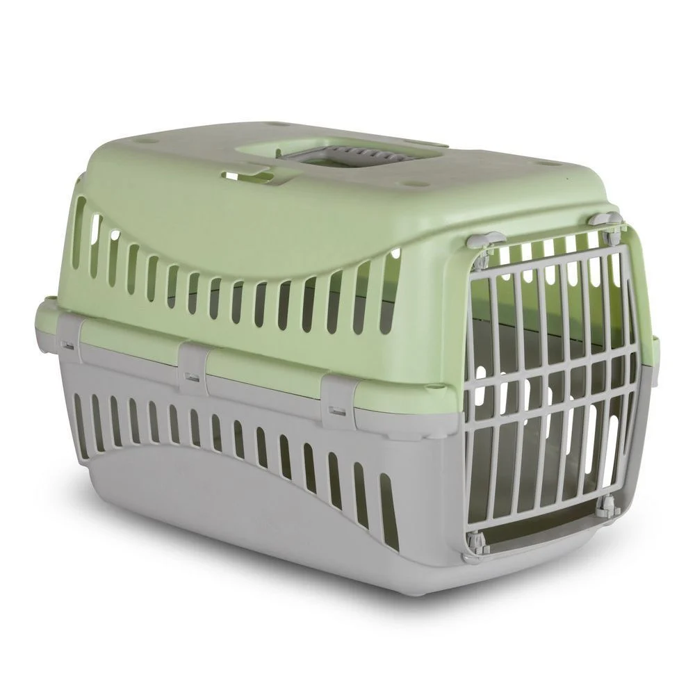 Переноска для котів MP Bergamo Gipsy 1 Small 46x31x32 см - зелений