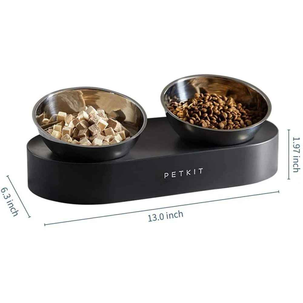 Petkit Fresh Nano two миска для котів 480 мл та 275 мл - чорний
