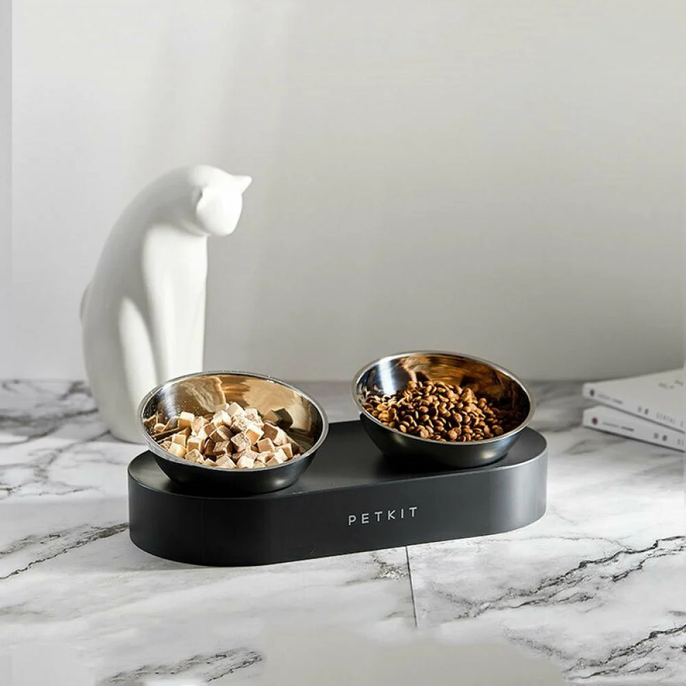Petkit Fresh Nano two миска для котів 480 мл та 275 мл - чорний