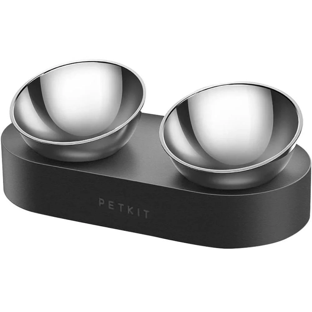 Petkit Fresh Nano two миска для котів 480 мл та 275 мл - чорний